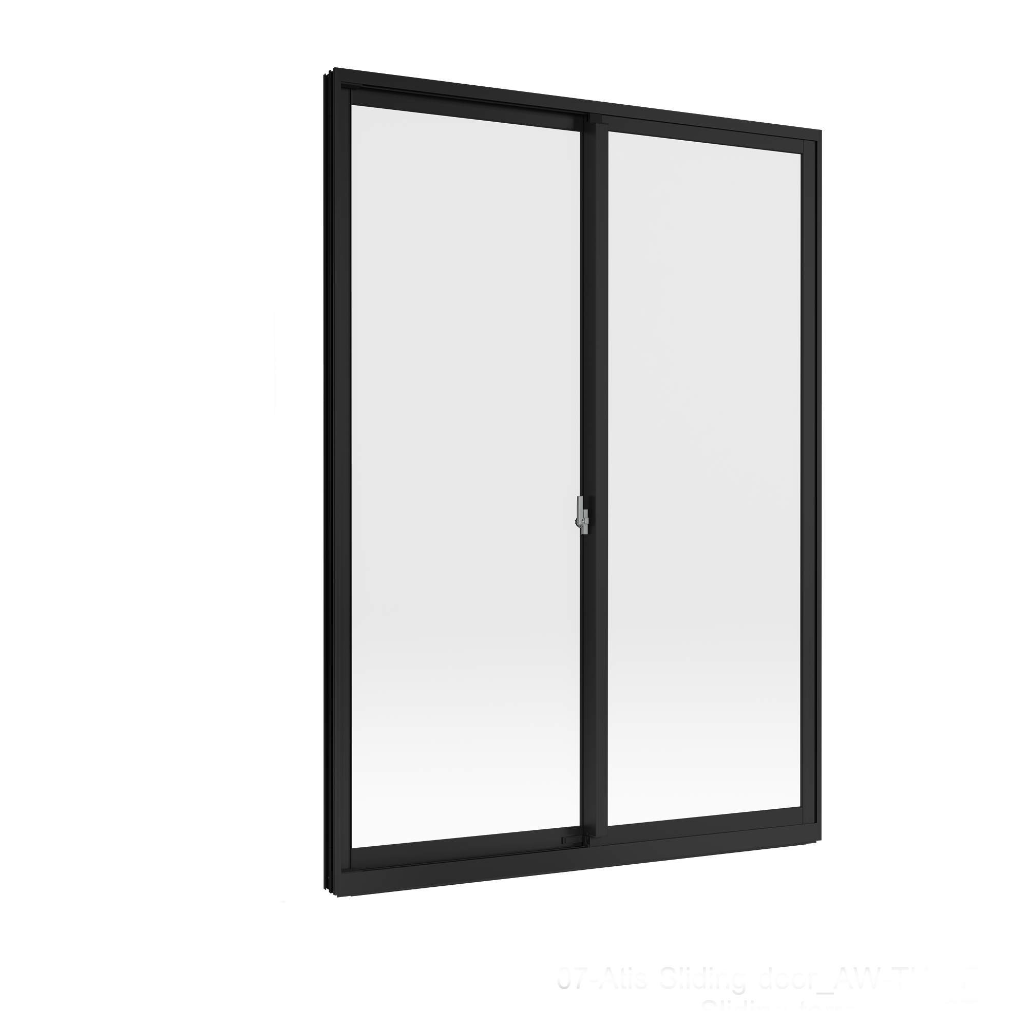 Sliding door (2 panels on 2 tracks) - TOSTEM Thailand