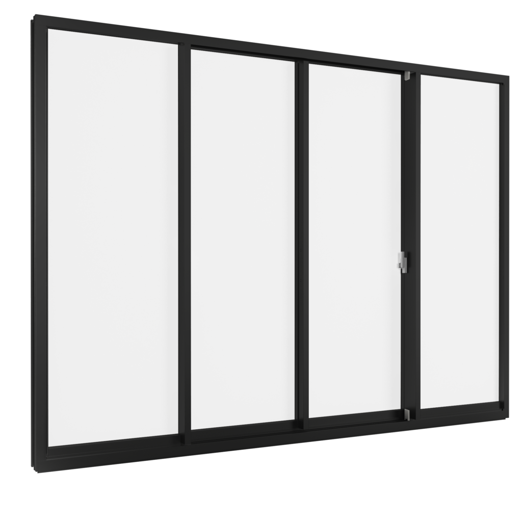 Sliding door (4 panels on 2 tracks) - TOSTEM Thailand