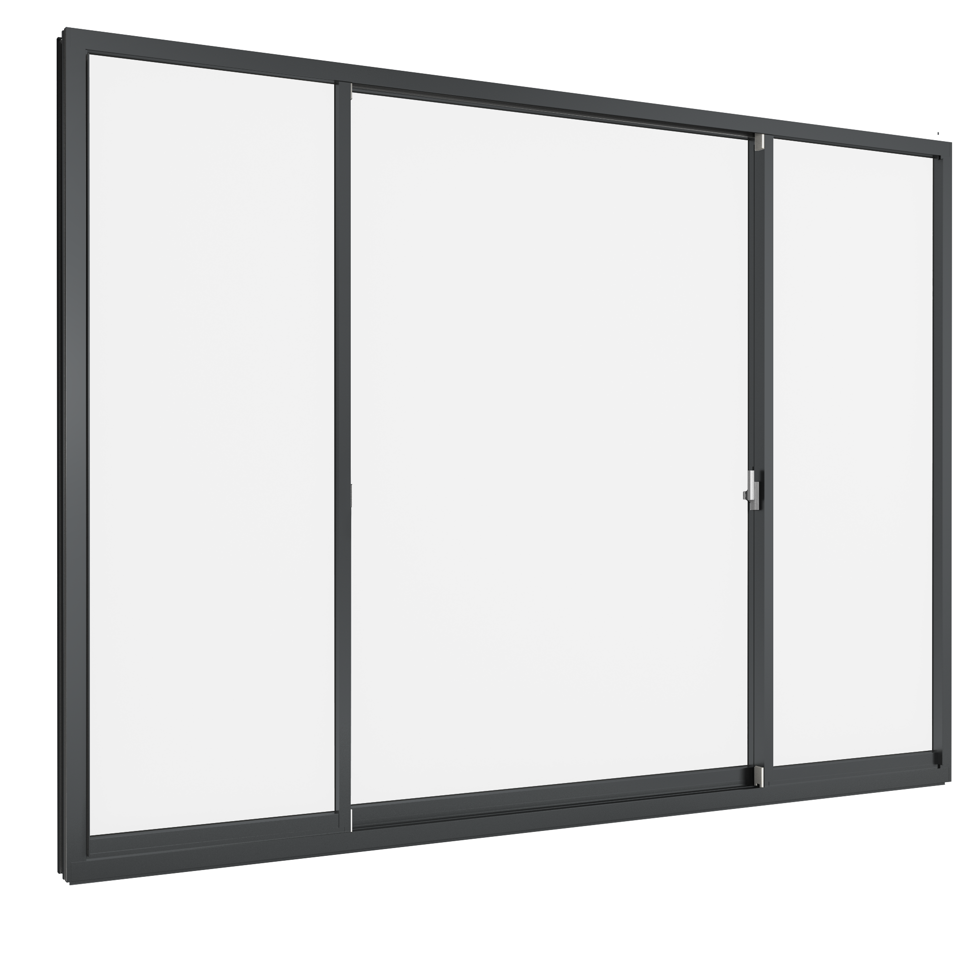 Sliding door (3 panels on 2 tracks) SFS - Testtostem
