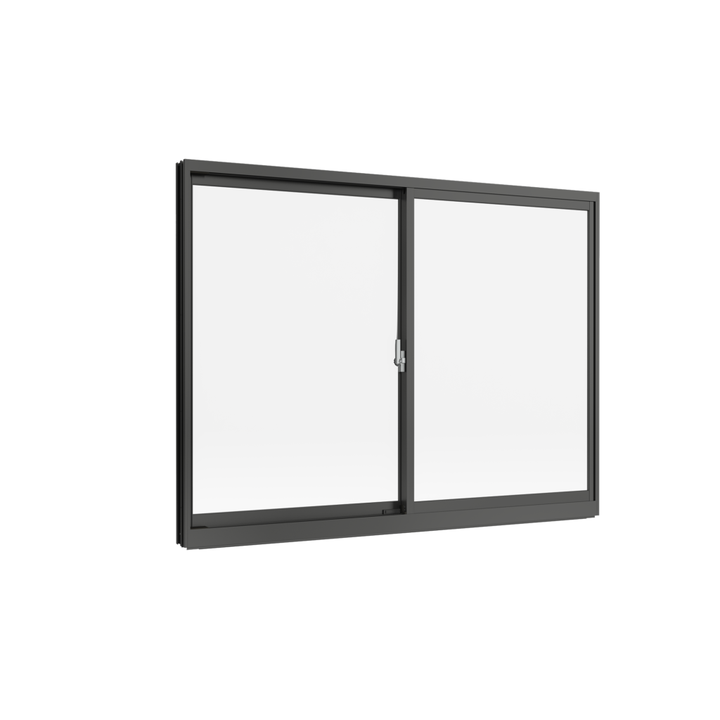 Two Panel Led Glass Window Sliding window (2 panels on 2 tracks) - Testtostem