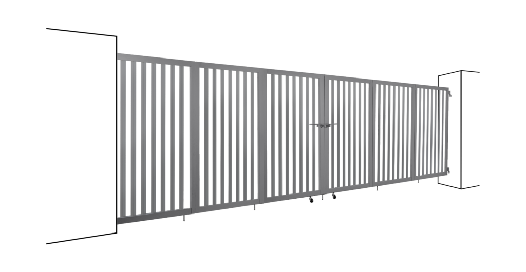 6 panels Folding gate TOSTEM Thailand