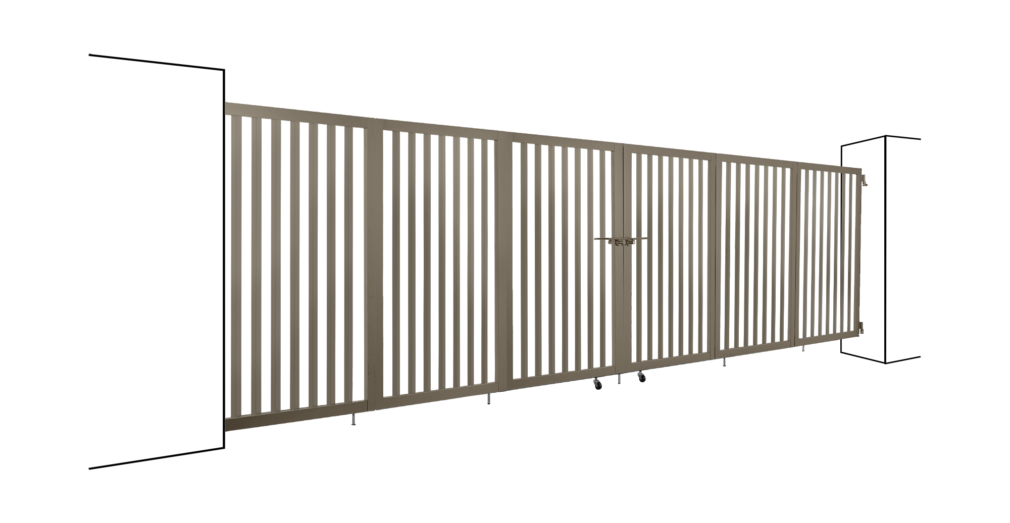 6 panels Folding gate TOSTEM Thailand