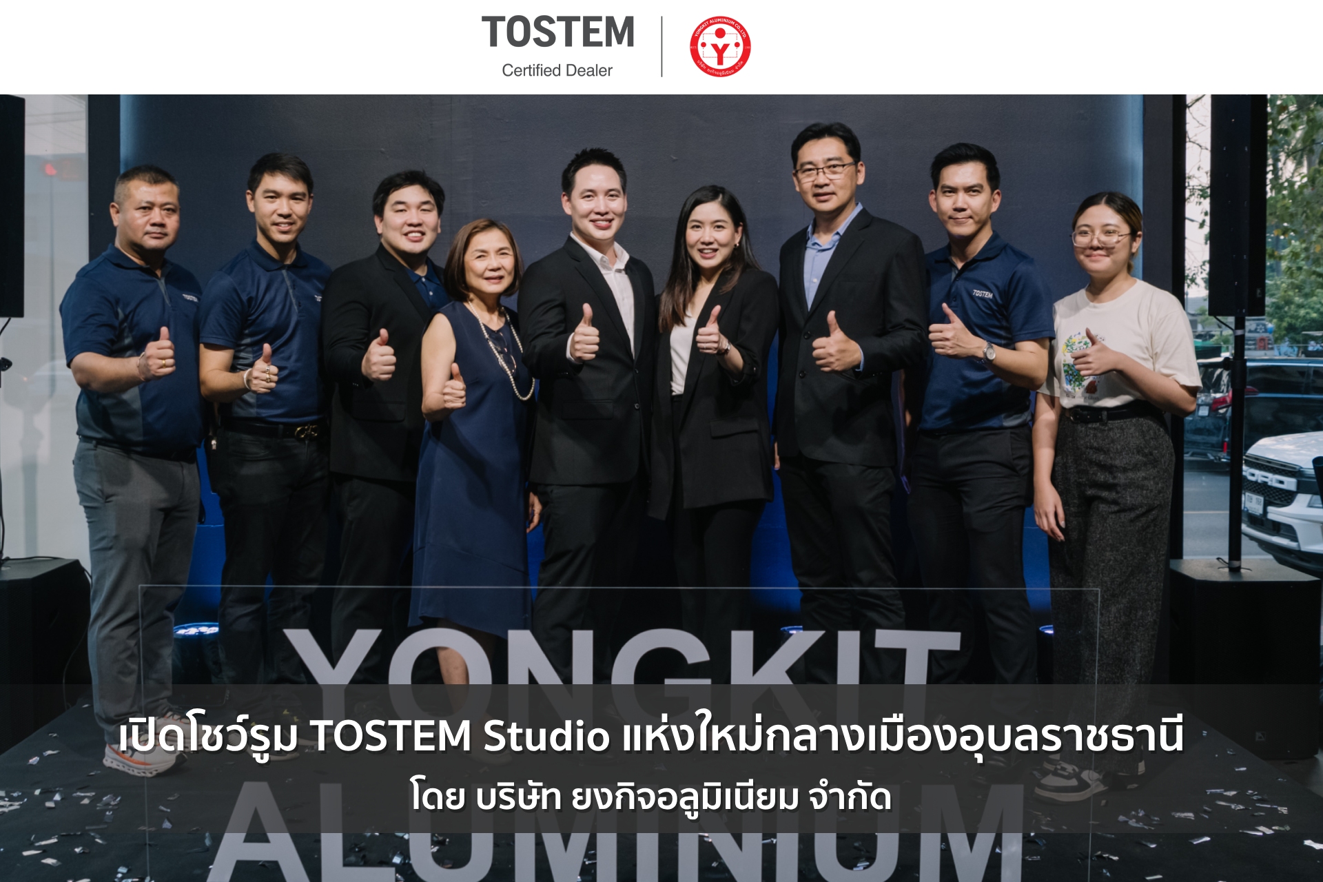 Grand Opening TOSTEM STUDIO by YONGKIT