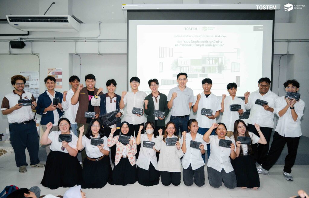 TOSTEM Knowledge Sharing เยือนถิ่นเมืองคอน นครศรีธรรมราช เติมพลังไอเดียนักออกแบบรุ่นใหม่ ณ คณะสถาปัตย์ฯ ม.วลัยลักษณ์